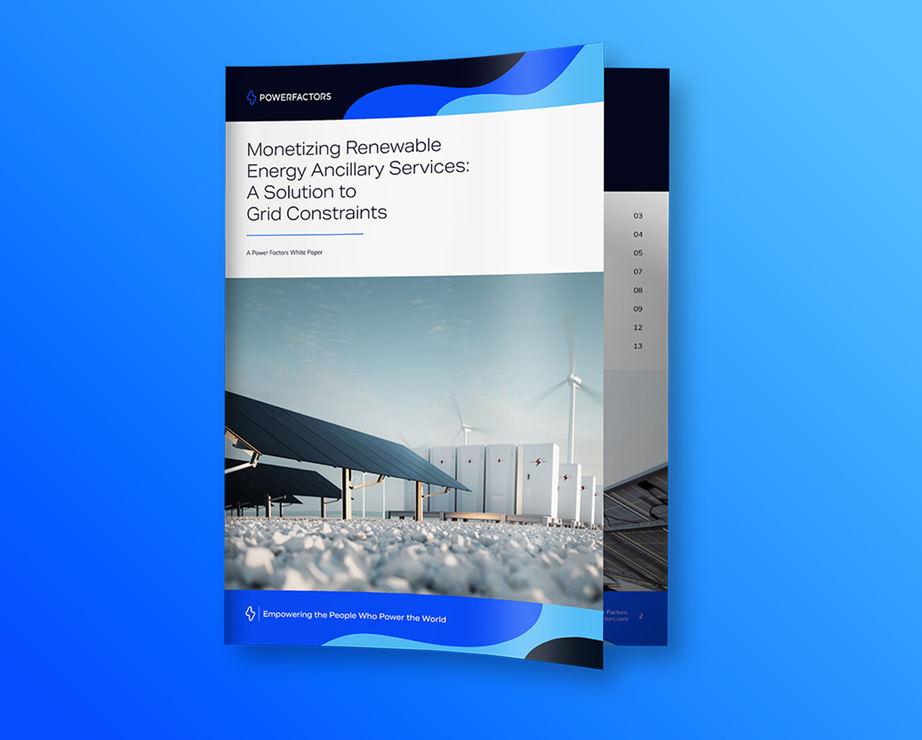 Renewable Energy Ancillary Services | How to Monetize | White Paper